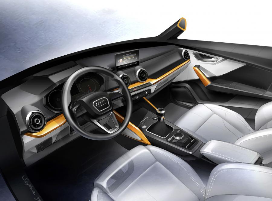 Эскиз Audi Q2 TDI Quattro Design 2016 года  (WW) (фото 42 из 63)